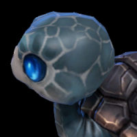 grey black tortoise - h141