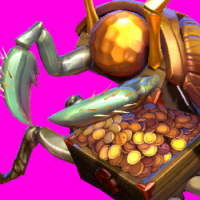 golden beetlejaws the boxhound - h415