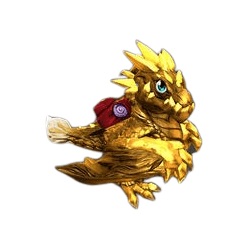 golden wyvern hatchling model golden wyvern hatchling model