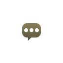 chat frame simple bubbles chat frame simple bubbles