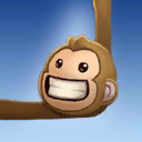 chat frame banana monkey chat frame banana monkey