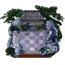 chessboard skin mount emei: main hall chessboard skin mount emei: main hall